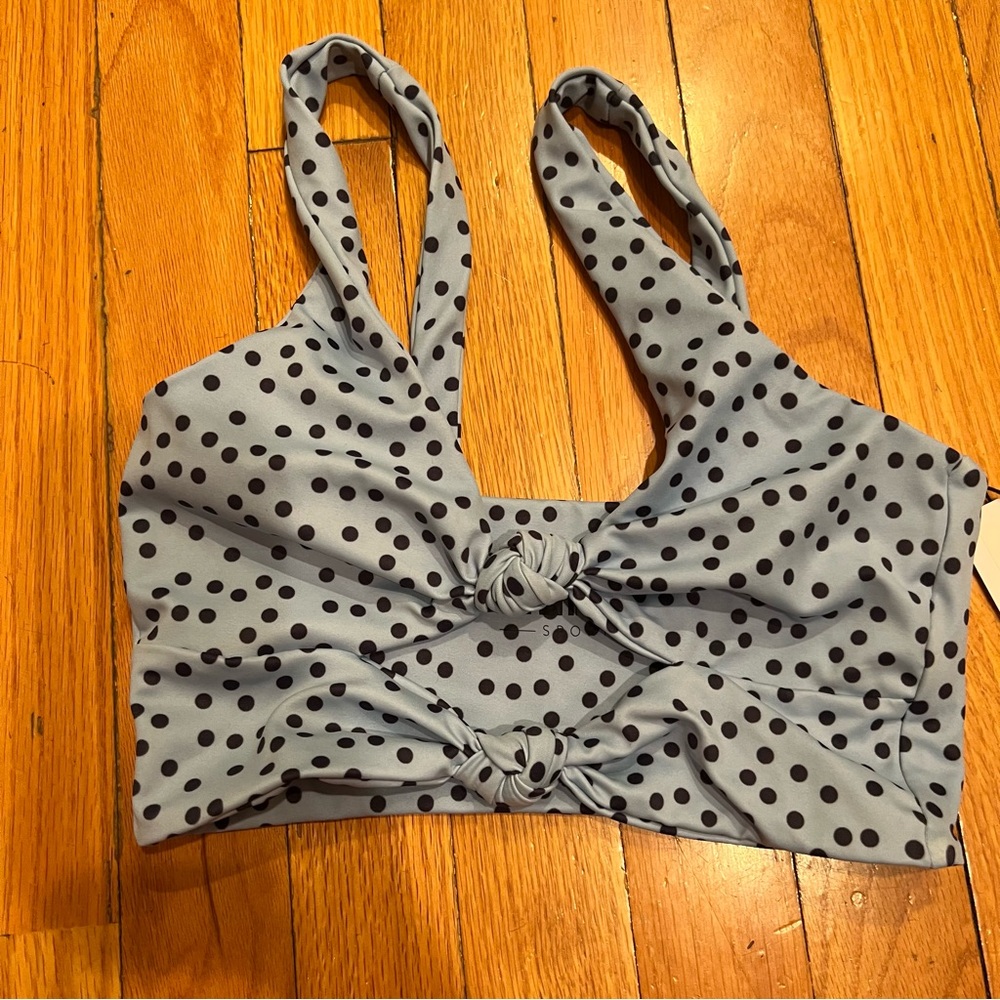NWT Beach Riot Cara bowie sport bra